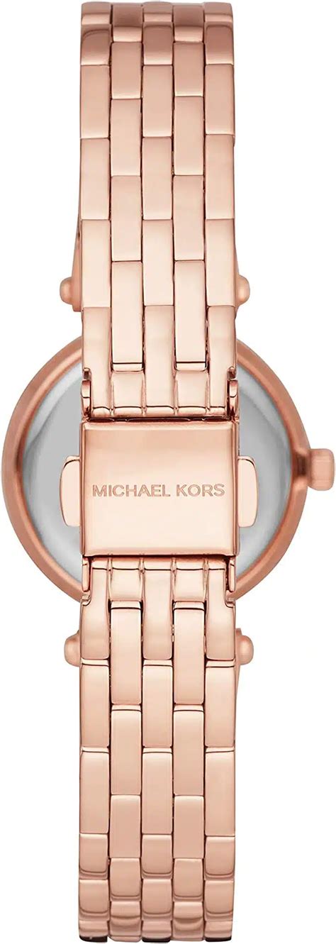 michael kors darci women's three hand wrist watch